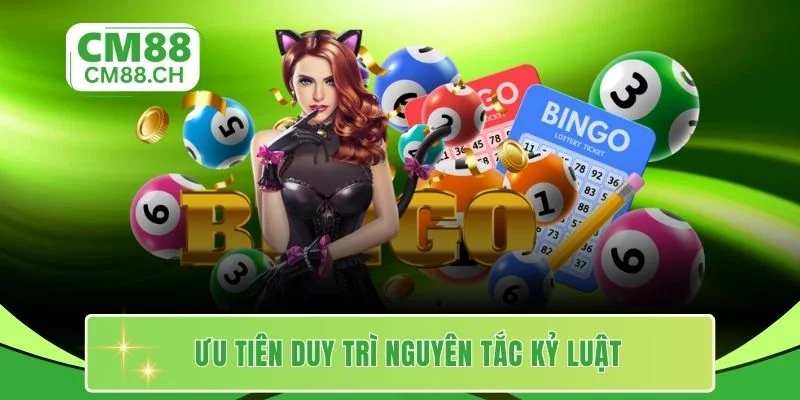 Ưu tiên duy trì nguyên tắc kỷ luật